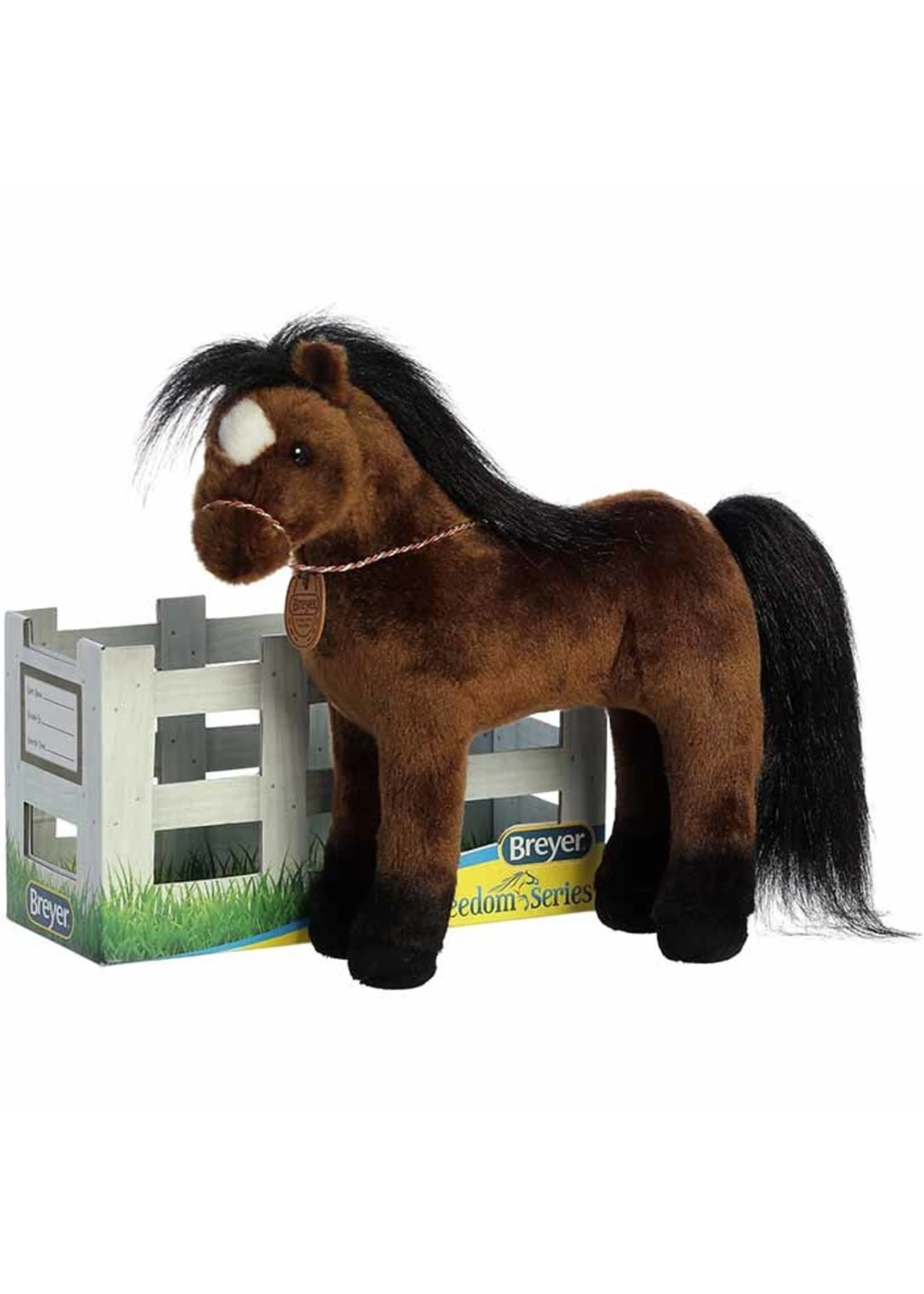 13" Breyer Plush Horse In Corral 4 13" Breyer Plush Horse In Corral - Image 2