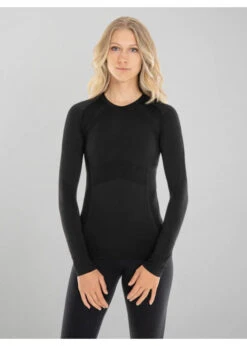 Anique Signature Long Sleeve Crew Neck