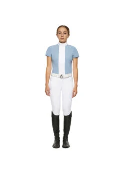 CAA033  Cavalleria Toscana Junior Pleated Jersey Competition Shirt