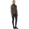 GLD247 Cavalleria Toscana Women’s Shiny/Matte Nylon Puffer Vest