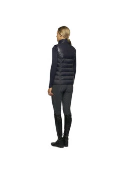 GLD247 Cavalleria Toscana Women’s Shiny/Matte Nylon Puffer Vest 15 GLD247 Cavalleria Toscana Women’s Shiny/Matte Nylon Puffer Vest -Equestrian Supply Store cavalleria toscana gld247 cavalleria toscana women 4