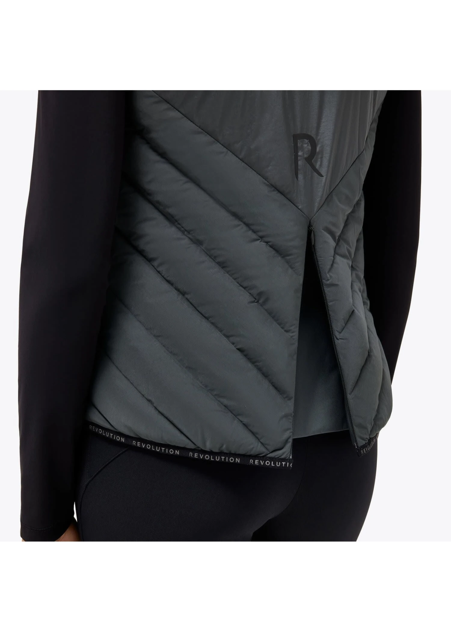 GLD272 Cavalleria Toscana Gilet W/ Detachable Hood And Laser Cut Logo 5 GLD272 Cavalleria Toscana Gilet W/ Detachable Hood And Laser Cut Logo - Image 3