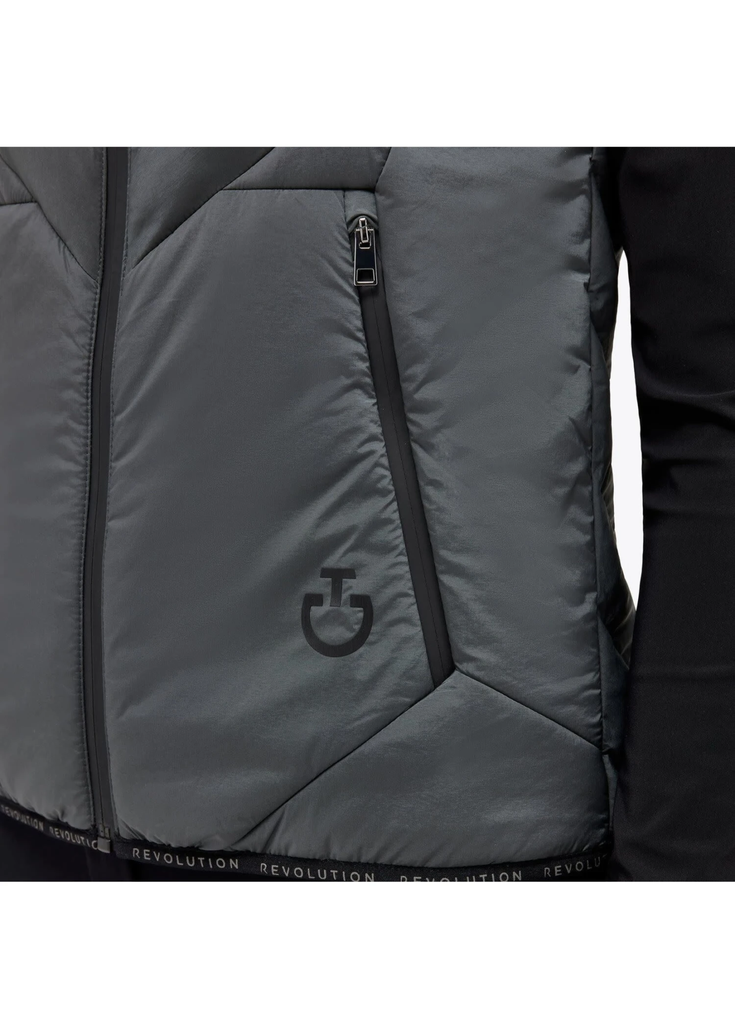 GLD272 Cavalleria Toscana Gilet W/ Detachable Hood And Laser Cut Logo 7 GLD272 Cavalleria Toscana Gilet W/ Detachable Hood And Laser Cut Logo - Image 5