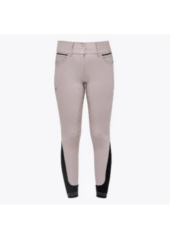 PAD180 Cavalleria Toscana Womens Silicone Print CT Logo Full Grip Breeches -Equestrian Supply Store cavalleria toscana pad180 cavalleria toscana women 4
