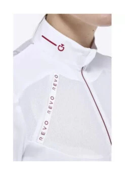 POD 316 Cavalleria Toscana Revolution Red Label Tech Knit L/S Training Polo -Equestrian Supply Store cavalleria toscana pod 316 cavalleria toscana revo 2