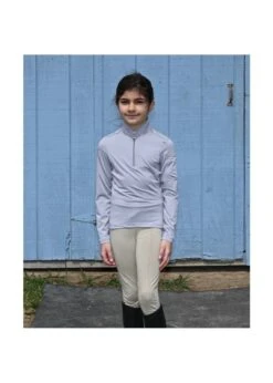 Chestnut Bay Girl's SkyCool® Long Sleeve Performance Rider Shirt
