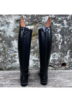 DeNiro Volta Brushed Black Rondine Top With GGS79 Crystals, 39 MA M 7 DeNiro Volta Brushed Black Rondine Top With GGS79 Crystals, 39 MA M -Equestrian Supply Store deniro boot deniro volta brushed black rondine top 2
