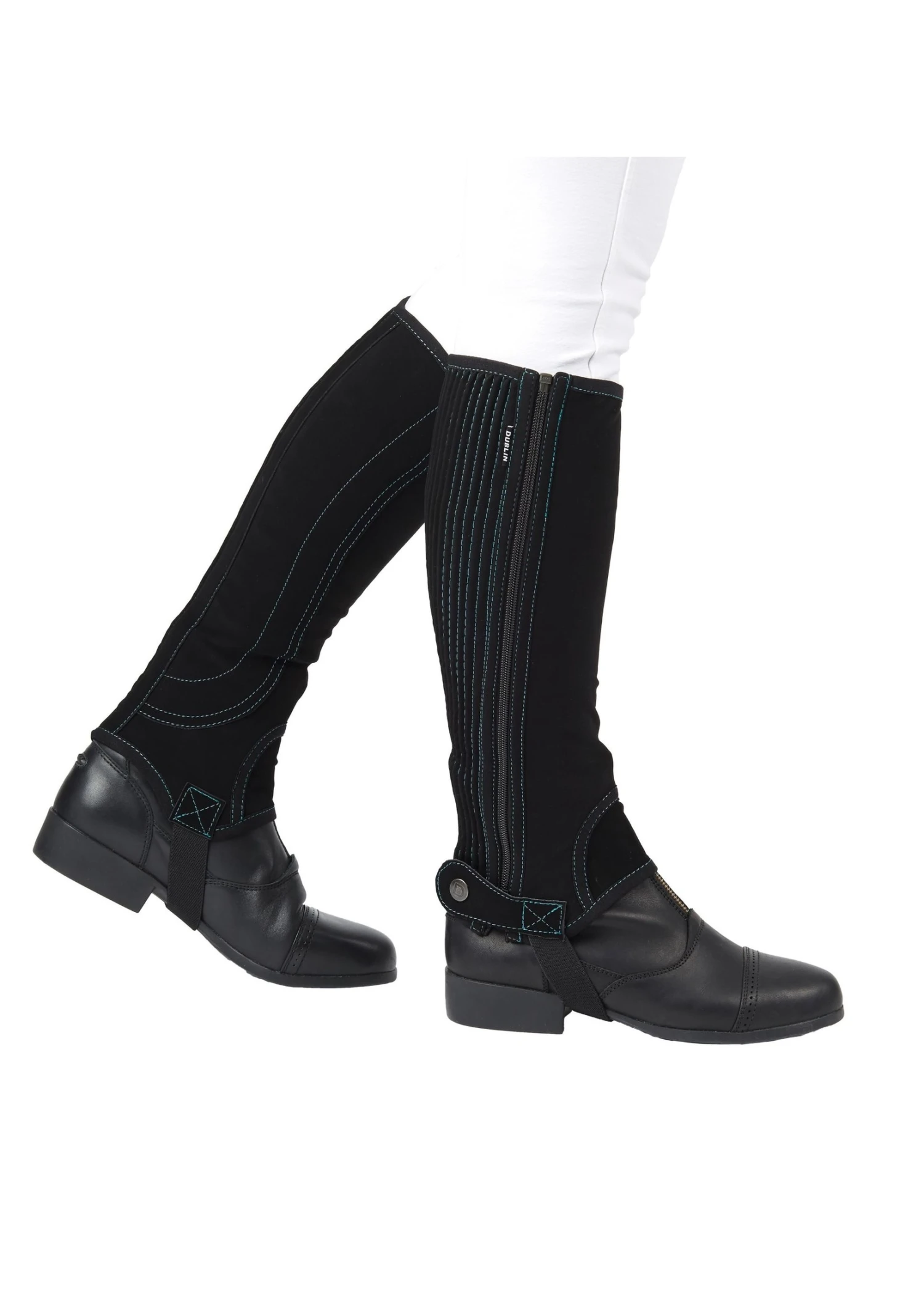 Dublin Children's Easy-Care Half Chaps 4 Dublin Children's Easy-Care Half Chaps - Image 2