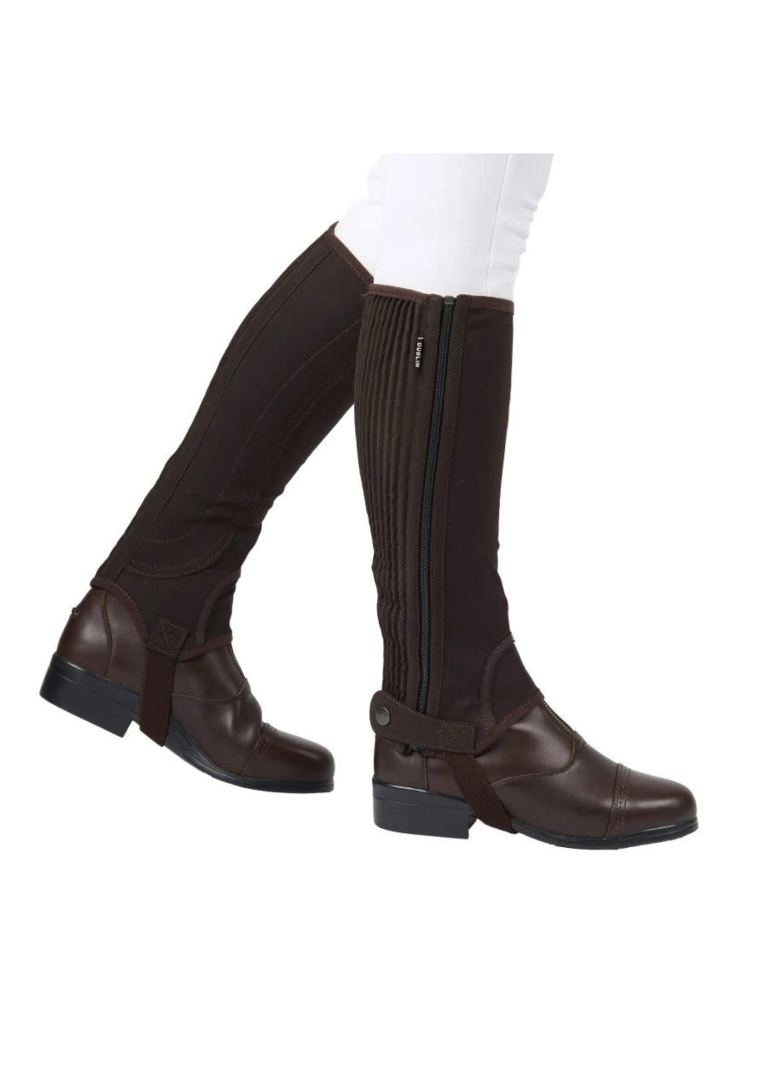 Dublin Children's Easy-Care Half Chaps II 4 Dublin Children's Easy-Care Half Chaps II - Image 2