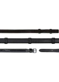 B249 Dy'on Dressage 5/8" Leather Reins With Loops