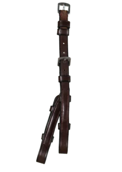 NE03F Dy’on Double Bridle Cheek Pieces, New English Collection