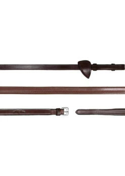 NE05B Dy'on New English 5/8" Rubber Reins