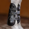 Equifit D-Teq Leather Front Boots In Black Ostrich -Equestrian Supply Store equifit d teq leather front boots in black ostrich