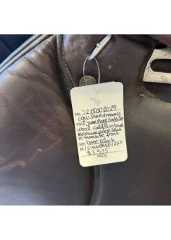 Equiline 17" Dynamic Jumping Consigned Saddle -Equestrian Supply Store equiline equiline 17 dynamic jumping consigned sad 3