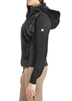 Equiline Ezimie Women's Fur Vest -Equestrian Supply Store equiline equiline ezimie womens fur vest 2