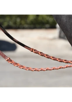 Equusport Jimmy's Fancy Stitched 5/8” Laced Reins