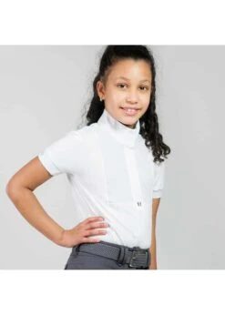 For Horses Arietta Short Sleeve Girl’s Show Shirt