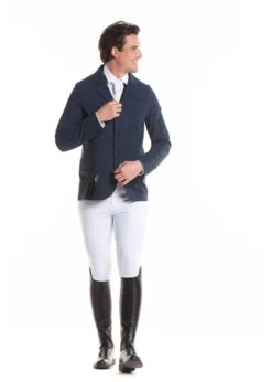 2021 Freejump Men's Airbag Show Coat, Jean Lite, With More Styled Fit, New Fabric And Redesigned Style 8 2021 Freejump Men's Airbag Show Coat, Jean Lite, With More Styled Fit, New Fabric And Redesigned Style -Equestrian Supply Store freejump 2021 freejump mens airbag show coat jean 2