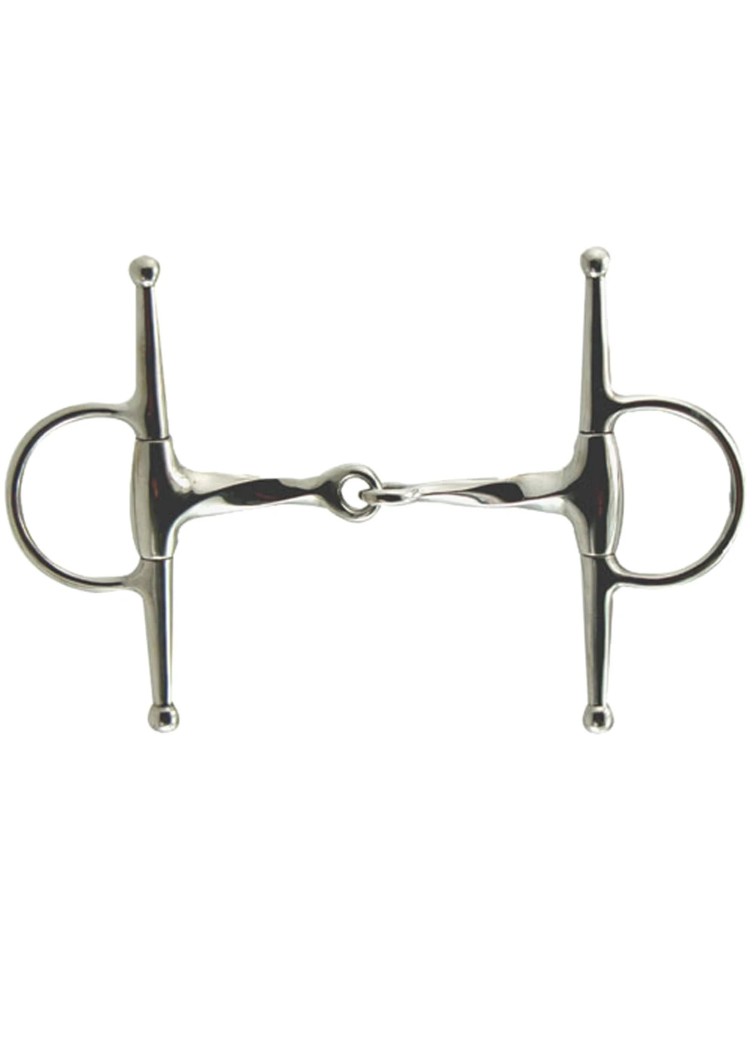 Full Cheek Eggbutt Slow Twist Snaffle, 5 1/2” W/ 6 1/2” Cheeks 3 Full Cheek Eggbutt Slow Twist Snaffle, 5 1/2” W/ 6 1/2” Cheeks