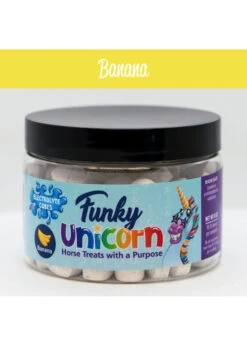 Funky Unicorn Electrolyte Cubes 8 Oz Jar -Equestrian Supply Store funky unicorn funky unicorn electrolyte cubes 8 oz 2