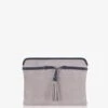 GiGi Piper Clutch In Nubuck Suede Leather -Equestrian Supply Store gigi piper clutch in nubuck suede leather