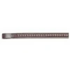 Grewal Spring Rose Flower Straight Browband -Equestrian Supply Store grewal grewal spring rose flower straight browband