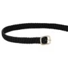 Herm Sprenger Black Perlon Strap W/ Brass Buckle 2 Herm Sprenger Black Perlon Strap W/ Brass Buckle -Equestrian Supply Store herm sprenger black perlon strap w brass buckle