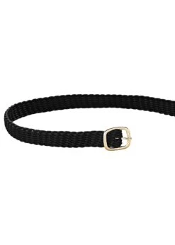 Herm Sprenger Black Perlon Strap W/ Brass Buckle