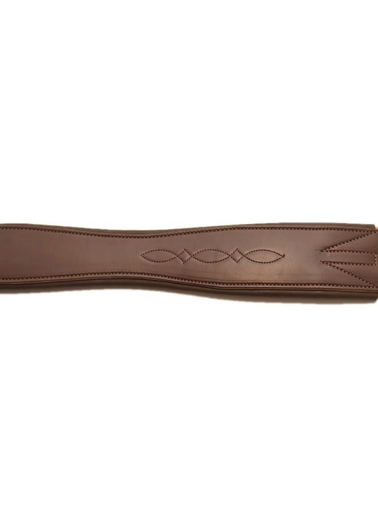 Horse Fare Leather Overlay Girth - Removable Sheepskin + Fancy Stitch 4 Horse Fare Leather Overlay Girth - Removable Sheepskin + Fancy Stitch - Image 2