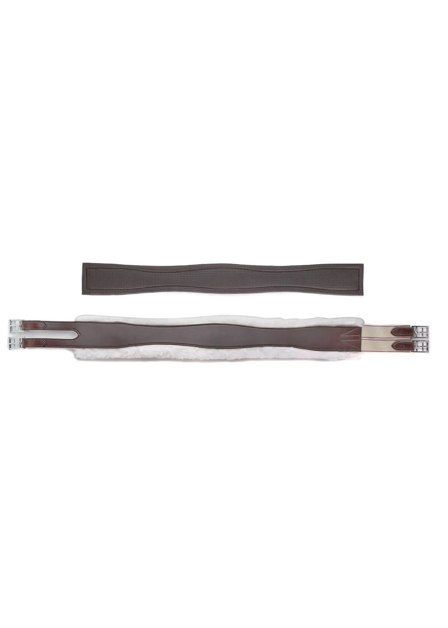 Horse Fare Leather Split End Girth - Removable Sheepskin 4 Horse Fare Leather Split End Girth - Removable Sheepskin - Image 2