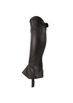 Horze JR Leather Half Chaps -Equestrian Supply Store horze jr leather half chaps 3
