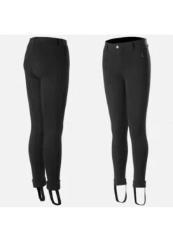 Horze Nora Kids Pull-On Knee Patch Jods -Equestrian Supply Store horze nora kids pull on knee patch jods 2