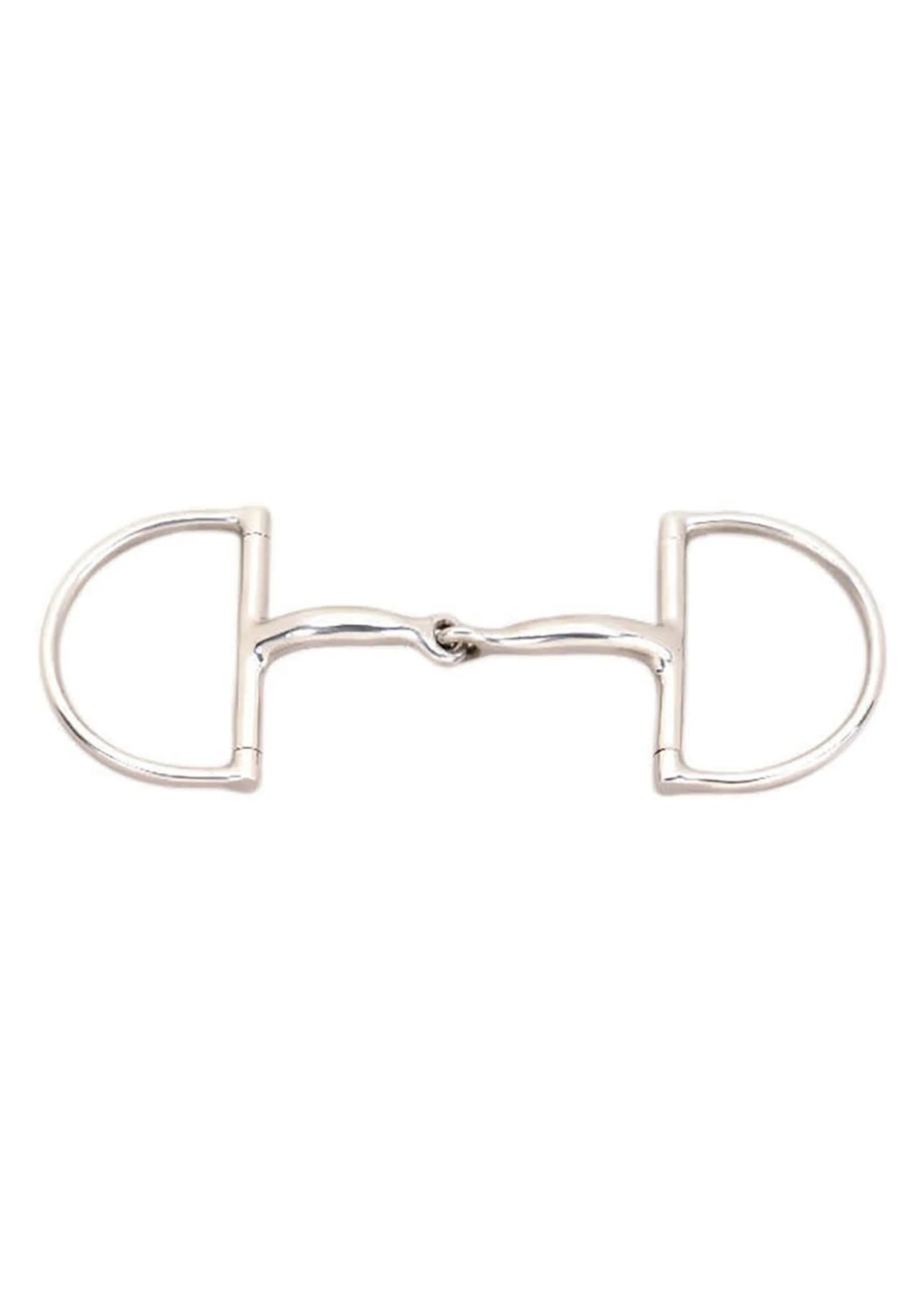 Korsteel Stainless Steel Hunter Dee Ring Snaffle 3 Korsteel Stainless Steel Hunter Dee Ring Snaffle