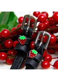 ManeJane Black Spur Strap Smooth, 17” -Equestrian Supply Store manejane manejane black spur strap smooth 17 2