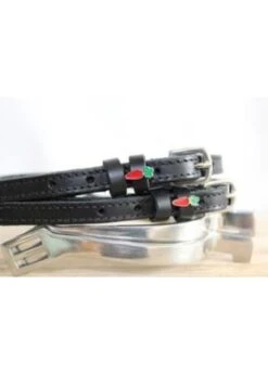 ManeJane Black Spur Strap Smooth, 17”