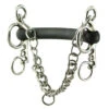 Mullen Mouth Rubber Short Shank Pelham With 4” Cheeks -Equestrian Supply Store mullen mouth rubber short shank pelham with 4 chee