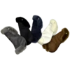 Ogilvy 1" Memory Foam Half Pad W/Sheepskin Rolls 1 Ogilvy 1" Memory Foam Half Pad W/Sheepskin Rolls -Equestrian Supply Store ogilvy ogilvy 1 memory foam half pad w sheepskin r