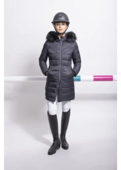 Samshield Everest Women's Long Down Jacket W/ Removable Faux Fur & Hood