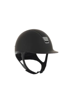 Samshield ShadowMatt Helmet W/5 Front Swarovski Crystals W/Titanium Trim, Sold As A Kit With Coordinating Liner (sold Separately). -Equestrian Supply Store samshield samshield shadowmatt helmet w 5 front sw 2