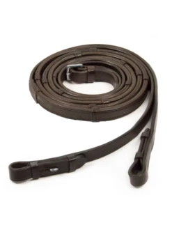 Schockemohle Sports Flat Leather Trensenzugel Reins -Equestrian Supply Store schockemohle sports flat leather trensenzugel rein 3