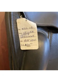 Sellier Liberte 18" Cygne Dressage Saddle -Equestrian Supply Store sellier liberte sellier liberte 18 cygne dressage 3