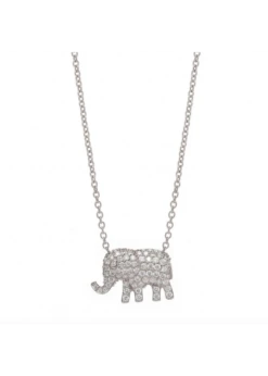 Sugar Bean Elephant Necklace
