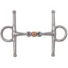 Toklat Full Cheek 3-Piece Snaffle Bit W/Copper Roller, 5” -Equestrian Supply Store toklat full cheek 3 piece snaffle bit w copper rol