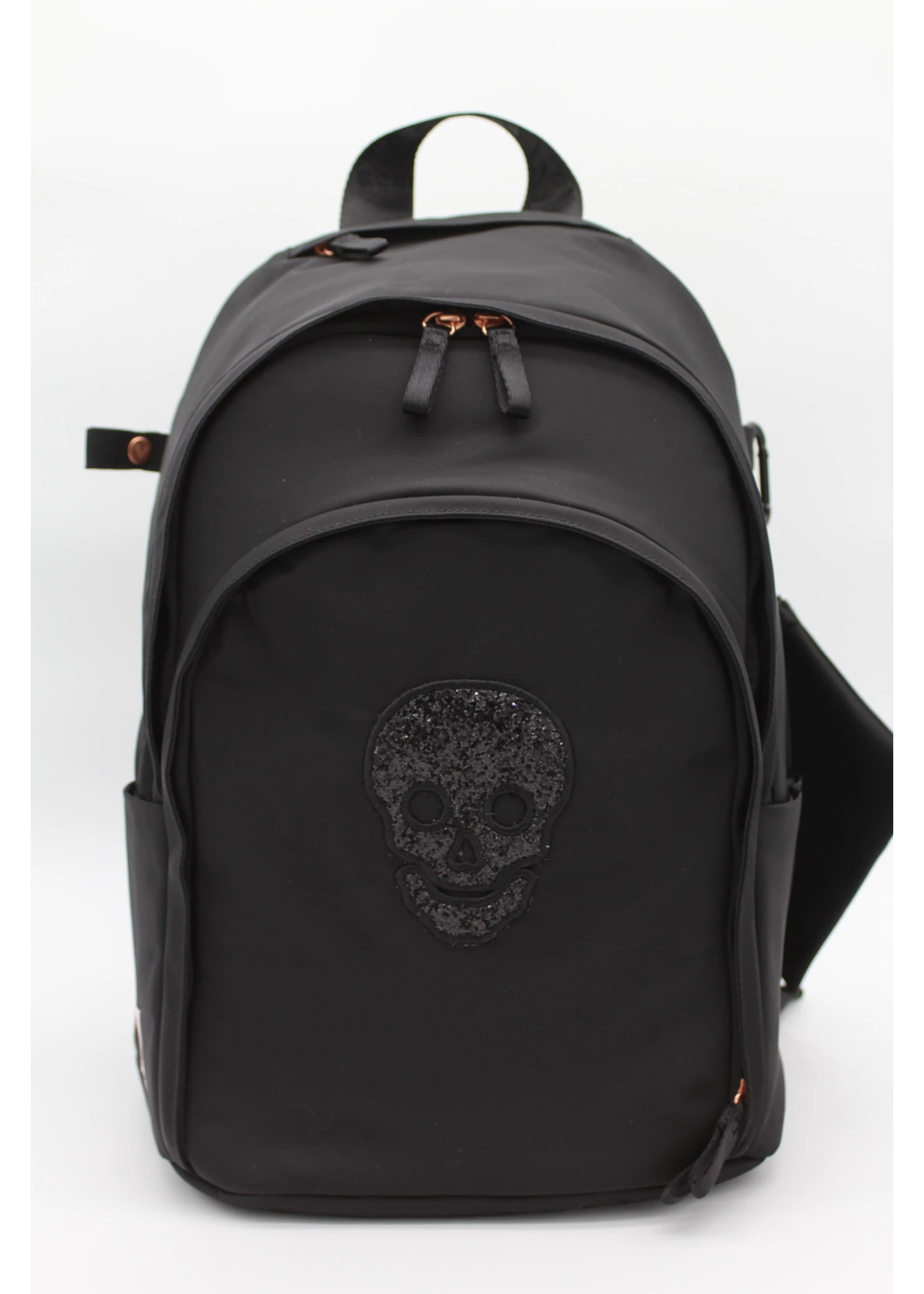 Veltri Delaire Rose Gold Backpack W/ Motifs: 5 Veltri Delaire Rose Gold Backpack W/ Motifs: - Image 3