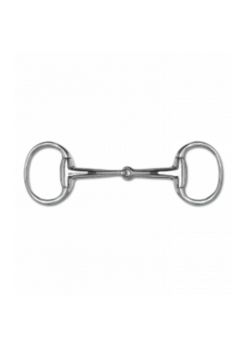 Waldhausen Solid Eggbutt Snaffle Bit