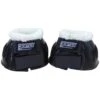 Weatherbeeta Roma Fleece Trim Rubber Bell Boots 2 Weatherbeeta Roma Fleece Trim Rubber Bell Boots -Equestrian Supply Store weatherbeeta roma fleece trim rubber bell boots